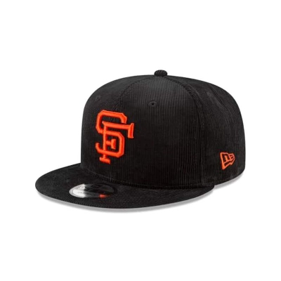 San Francisco Giants Gorra | New Era MLB Corduroy 9fifty Snapback Cap Mexico - Negros